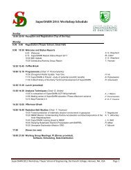 Workshop Program - Thayer School of Engineering - Dartmouth ...