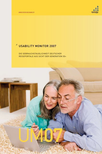 Usability Monitor 2007 – Syzygy Deutschland GmbH