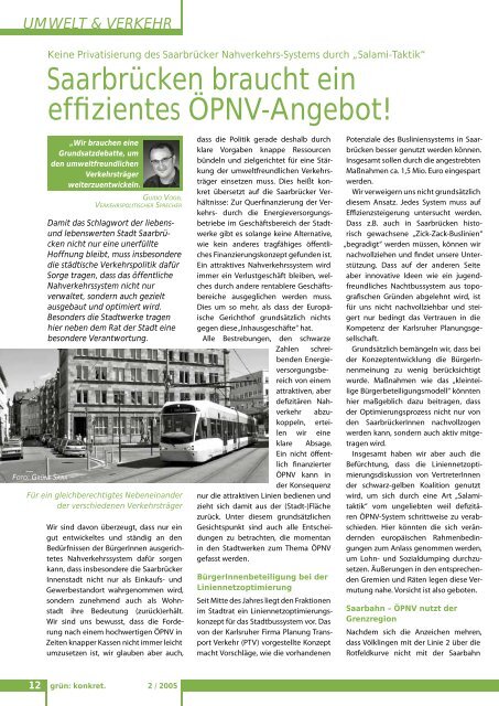 Download als PDF - Grüne Fraktion im Stadtrat Saarbrücken