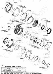 Olympus 40mm f2 Lens Exploded Parts Diagram 0483 - Lens-Club