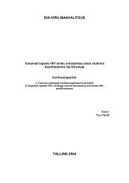 Vanemalt lapsele HIV leviku ennetamine - Ida-Viru Maavalitsus