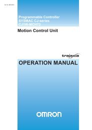 I55E-EN-01 CJ1W-MCH72 Motion Control Unit