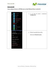 Nokia-Lumia-620 - Configurar Internet en ... - Catalogo Movistar