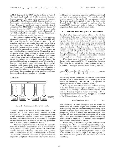 ITU-T G.719: A New Low-Complexity Full-Band (20KHZ ... - Polycom