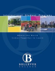 International Student Programs - Bellevue College