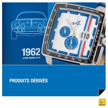 PRODUITS DéRIVéS - L'Atelier Renault