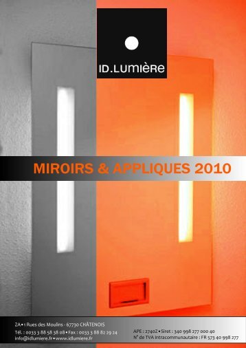 Couverture catalogue Miroirs 2010 - GRS