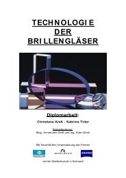 Härtung mineralischer Brillengläser