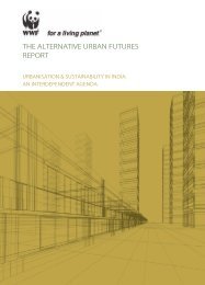 THE ALTERNATIVE URBAN FUTURES REPORT - WWF-India