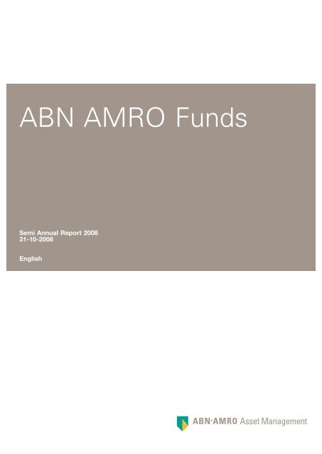 ABN AMRO Funds - DBS Hong Kong