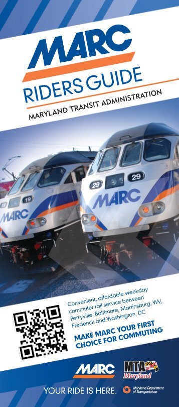 MARC Riders Resource Guide - Maryland Transit Administration ...