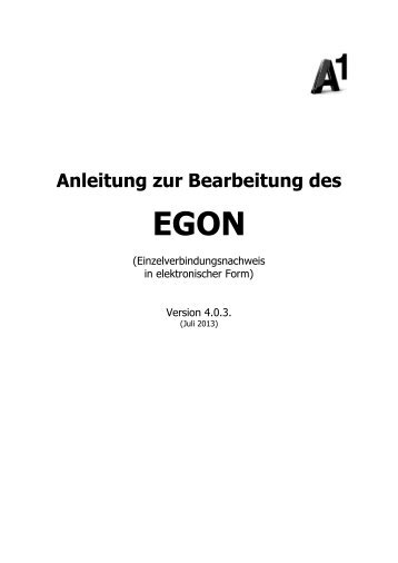 Anleitung EGON - A1.net