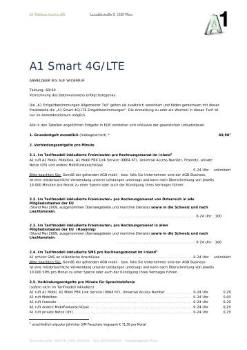 A1 Smart 4G/LTE - A1.net