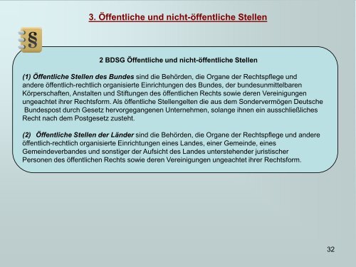 öffentlichen Stellen - Professur Datenschutz und Datensicherheit