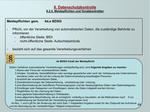 öffentlichen Stellen - Professur Datenschutz und Datensicherheit