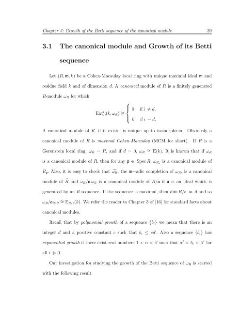Betti numbers of modules over Noetherian rings with ... - IPM