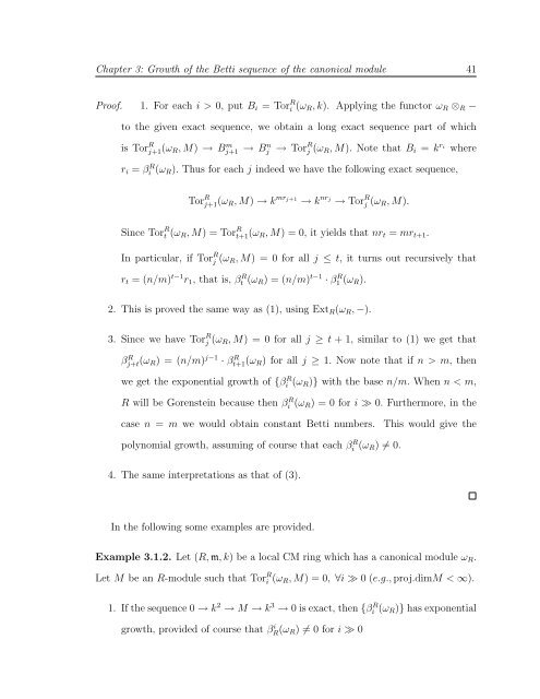 Betti numbers of modules over Noetherian rings with ... - IPM