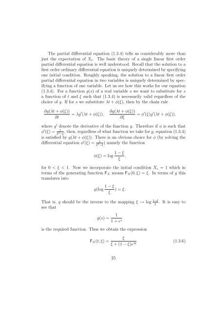 1 Continuous Time Processes - IPM