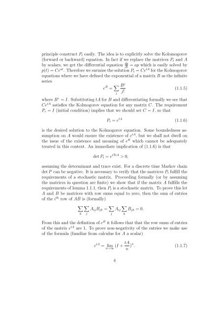 1 Continuous Time Processes - IPM