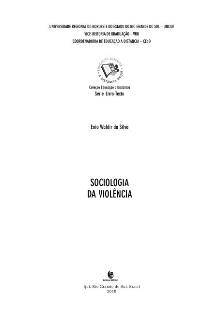 Sociologia da violência.pdf - Unijuí