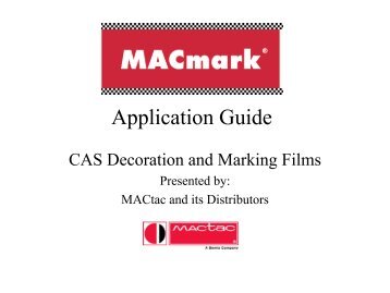 MAC1766 MACmark Cut Vinyl Application Guide - MACtac