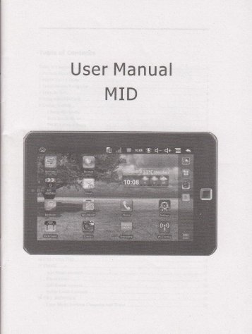 User Manual MID - File Management
