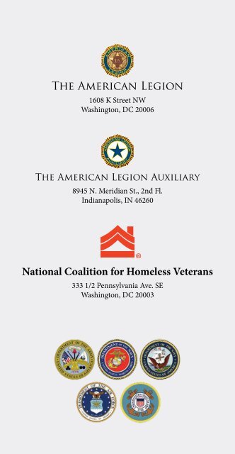 ON-CALL: Handbook for Homeless Veterans and Service Providers