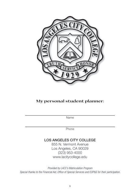 Lacc Student Id Card