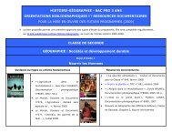 Bac pro 3 ans - Lettres, Histoire et Géographie au lycée ...