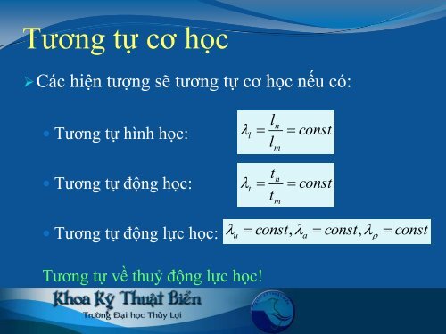 Mô hình vật lý .pdf - Khoa Kỹ thuật Biển