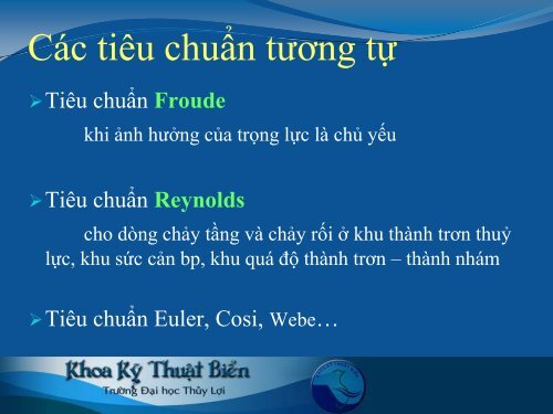 Mô hình vật lý .pdf - Khoa Kỹ thuật Biển