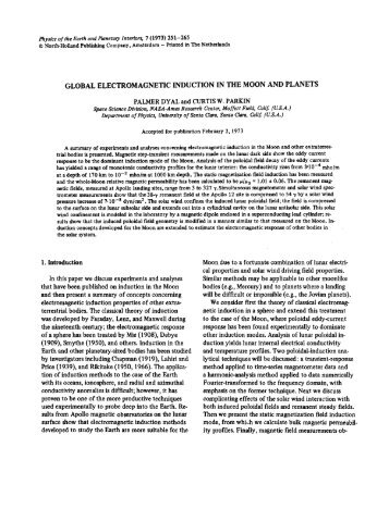global electromagnetic induction in the moon and planets - MTNet