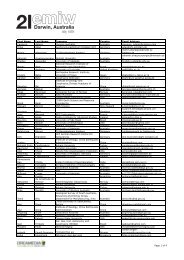 Delegate List - MTNet - DIAS