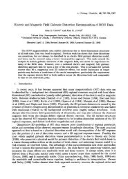 Electric and Magnetic Field Galvanic Distortion ... - MTNet