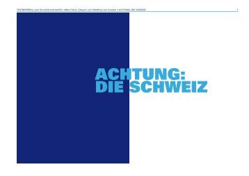 ACHTUNG: DIE SCHWEIZ - File Server - educa.ch