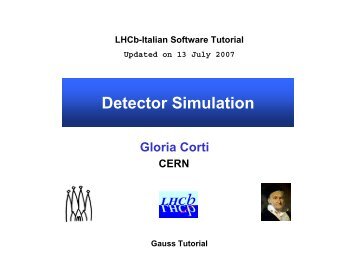 Detector Simulation - Cern