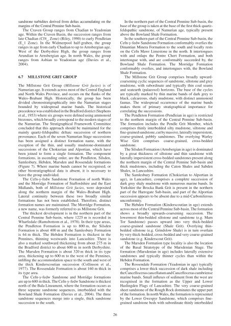 Lithostratigraphical framework for Carboniferous successions of ...