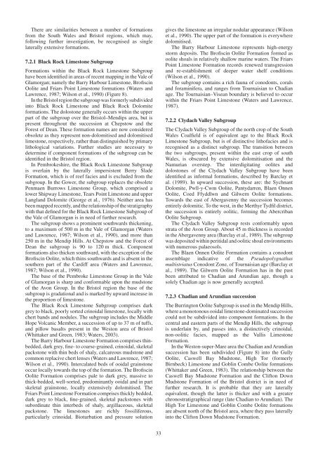 Lithostratigraphical framework for Carboniferous successions of ...