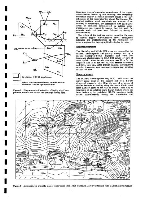 Exploration for porphyry-style copper mineralisation near Llandeloy