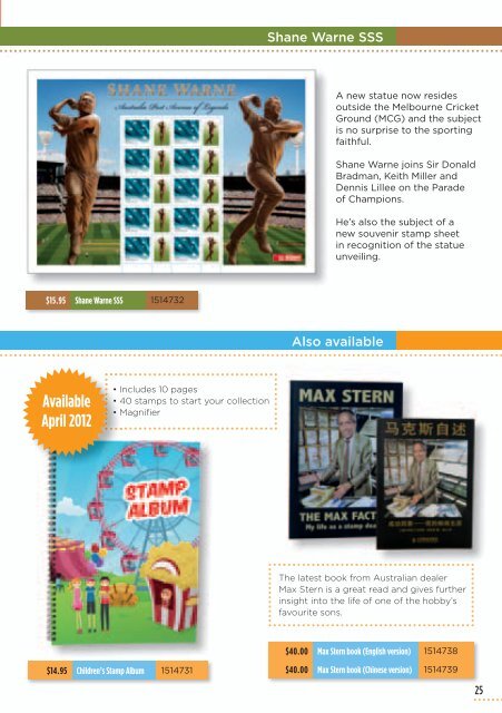 Stamp Bulletin - Australia Post Shop