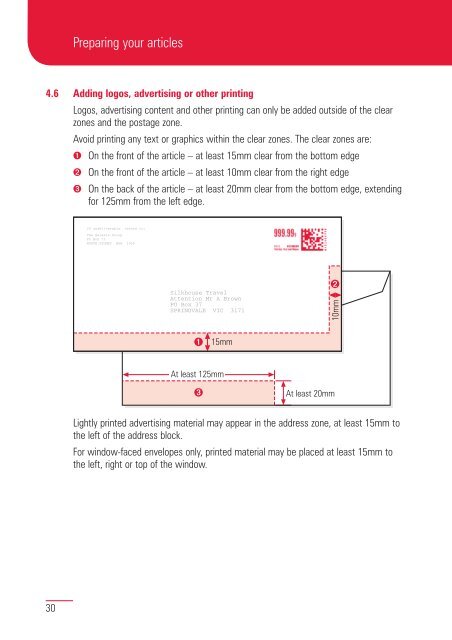 Postage meters conditions of use 8833675 - Australia Post