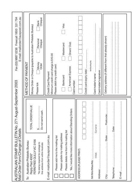 stamp bulletin stamp bulletin - Australia Post Shop