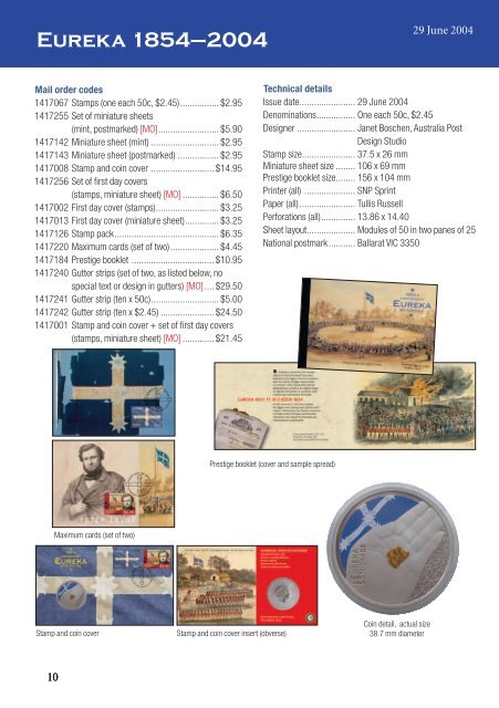 stamp bulletin - Australia Post Shop