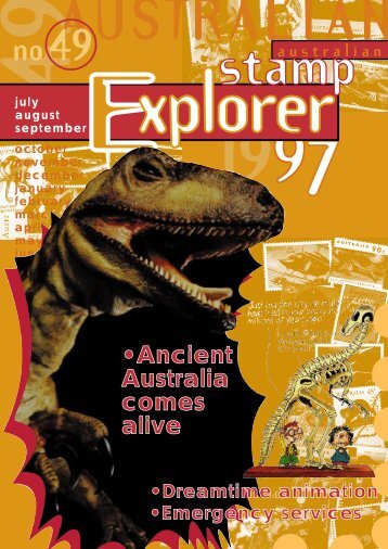 •Ancient Australia comes alive - Australia Post Shop