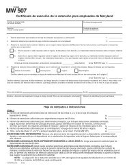 Annuity And Sick Pay Request For Maryland Income Tax Withholding