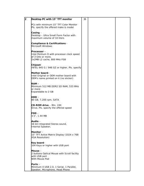 Supply, installation, testing and commissioning of pcs and ... - GAIL