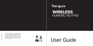 User Guide - Targus