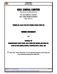 gail (india) limited gail (india) limited