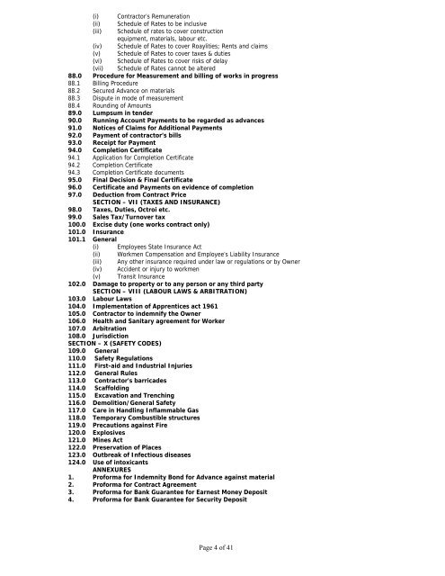 Contract for Hiring Services of different types of call basis ... - GAIL