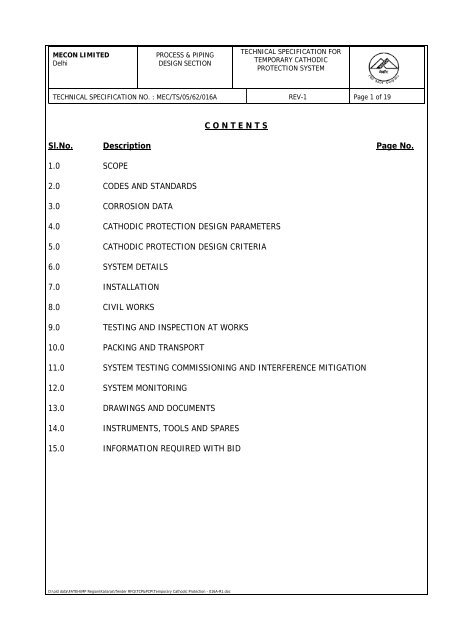 Volume-II of IV - GAIL